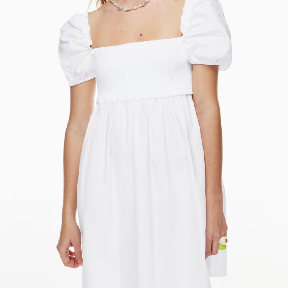 Aritzia Sunday Best Hadley Dress in White